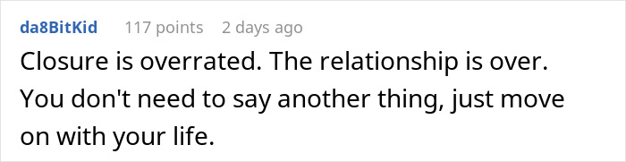Comment from a user discussing relationship drama after man tells girlfriend she must earn an engagement ring. Comment from a user discussing relationship drama after man tells girlfriend she must earn an engagement ring.
