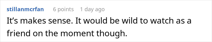 Comment discussing a friend's reaction after she showed true colors at the McDonald&rsquo;s drive thru.