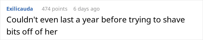 A Reddit comment mocking a girlfriend for playing video games to unwind, questioning if it is ladylike behavior.