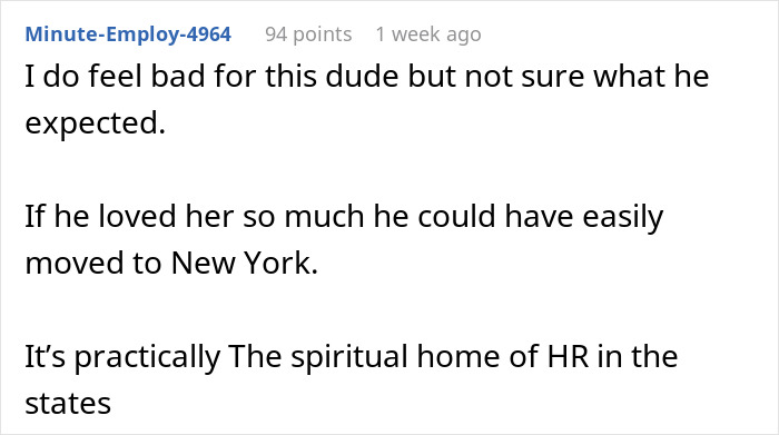 Guy Can't Believe GF Won't Abandon Her Dreams To Be With Him, Whines Even A Year After The Breakup