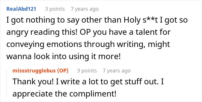 Screenshot of an online discussion where a woman expresses anger and regrets ruining Thanksgiving dinner with family. Screenshot of an online discussion where a woman expresses anger and regrets ruining Thanksgiving dinner with family.