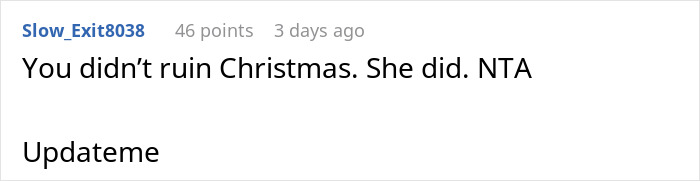 Screenshot of a Reddit comment discussing a woman hospitalized after her family&rsquo;s intervention over obsession with brother.