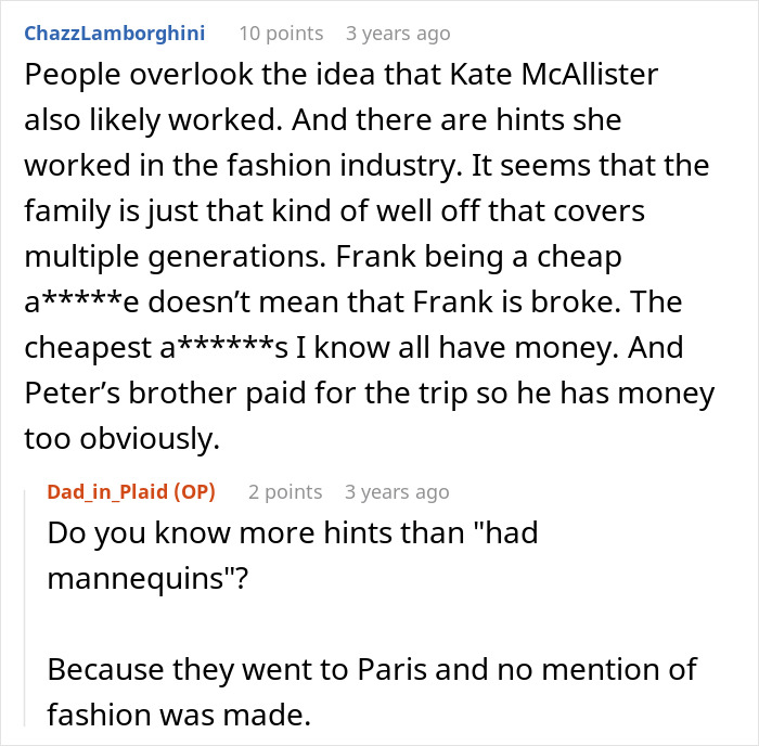 Reddit discussion about Macaulay Culkin addressing the theory on Kevin&rsquo;s dad&rsquo;s job in Home Alone.