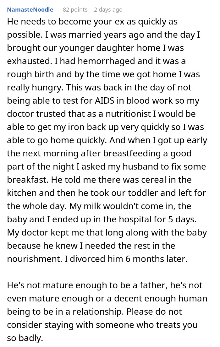 Woman rethinks relationship after boyfriend abandons her and newborn to party for over 18 hours, showing emotional struggle.