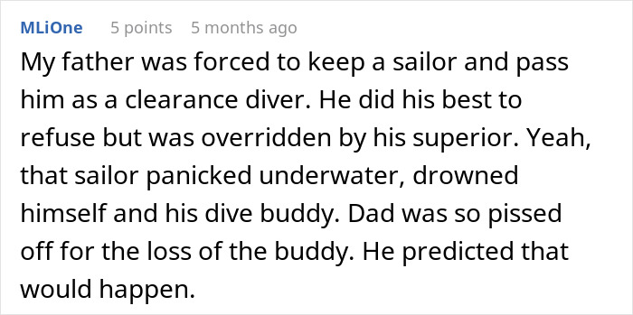 Screenshot of a forum comment discussing a boss making an employee hire his crush with disastrous consequences. Screenshot of a forum comment discussing a boss making an employee hire his crush with disastrous consequences.
