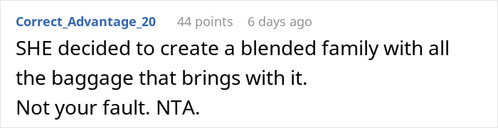 Comment about blended family drama and a dad trying to protect his son’s gift amid ex’s new family conflicts Comment about blended family drama and a dad trying to protect his son’s gift amid ex’s new family conflicts