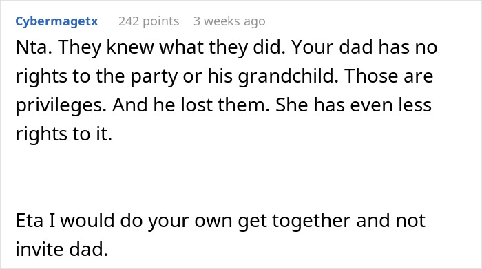 Step-Grandma sneaks baby to Santa while watching him, causing her to lose babysitting privileges forever.