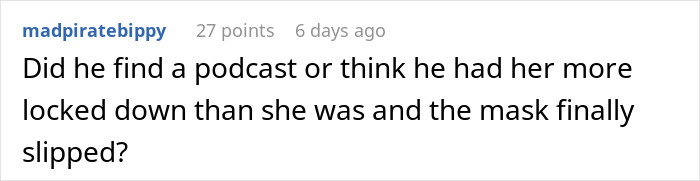 Screenshot of a social media comment mocking a guy who criticizes his girlfriend for playing video games to unwind.