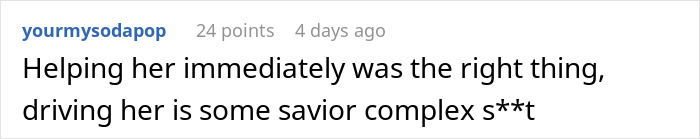 Screenshot of a Reddit comment discussing a guy going above and beyond for his ex girlfriend while his current partner is upset.