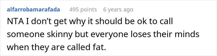 Text comment about unfair insults, showing girl-cry-roasting-friend-insults theme in an online discussion.