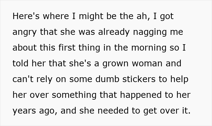 Text excerpt showing a guy venting online about his girlfriend wanting him to close her closet door.