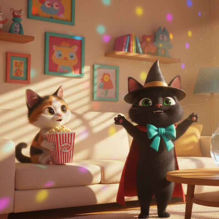 My Cozy Cat World Turned Into A Christmas Special