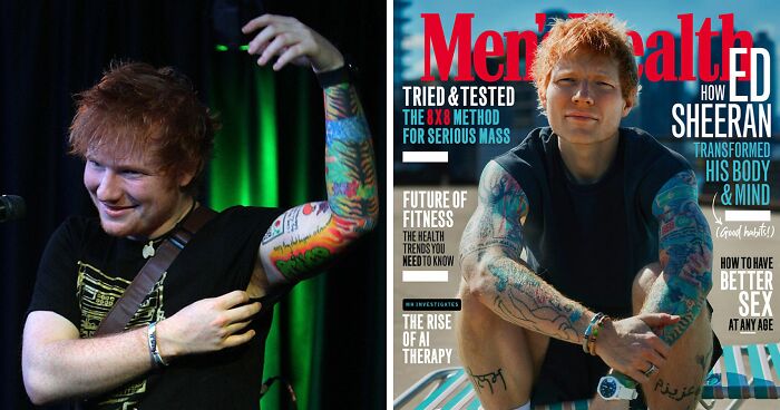 “Worse Than Bieber”: Ed Sheeran’s Shredded Physique For ‘Men’s Health’ Cover Sparks Debate