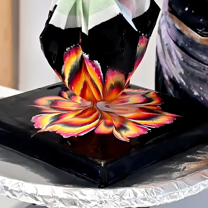 Christmas Compilation: Acrylic Pouring Flower Techniques