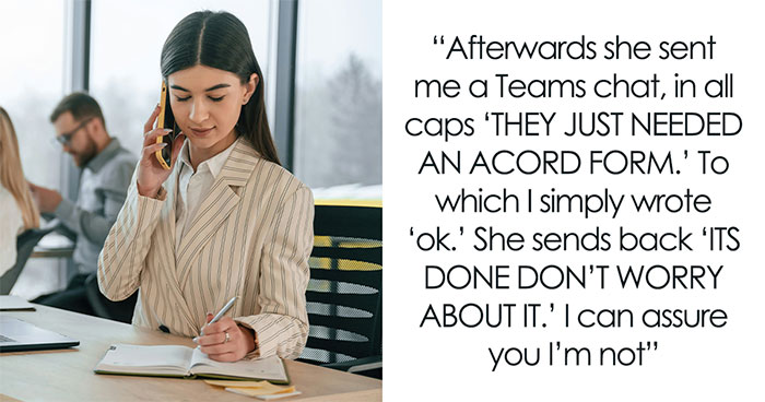 Office Drama Escalates Because Of This Lady’s Decision To Not Fix Her Lazy Colleague’s Work Errors