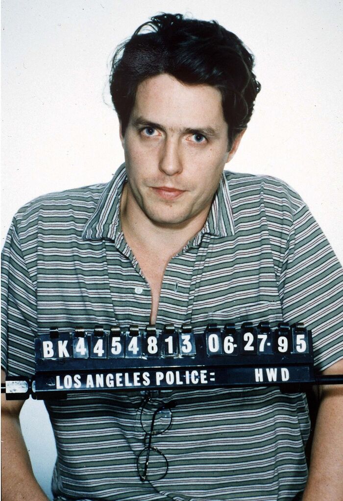 Mugshot of a male celebrity taken by Los Angeles Police, part of celebs arrested and mugshot collection.
