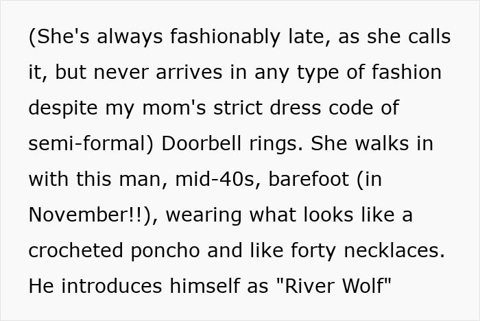 Barefoot spiritual advisor causes comical chaos at Thanksgiving, leading to sibling conflict and emotional scenes.