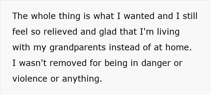 Exhausted teen quote about relief living with grandparents after CPS removal Exhausted teen quote about relief living with grandparents after CPS removal