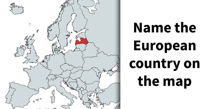 “Can You Tell Norway From Sweden?”: Name 35 European Countries Using Just Their Map Position