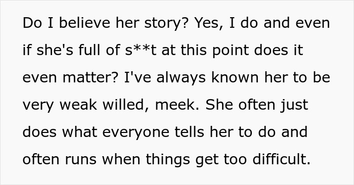 Text excerpt depicting a man left without closure after fiancé disappears before wedding, reflecting on her behavior.