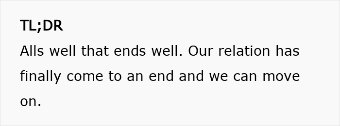 Man left without closure after fiancé disappears before wedding, showing a message about moving on from the past relationship.