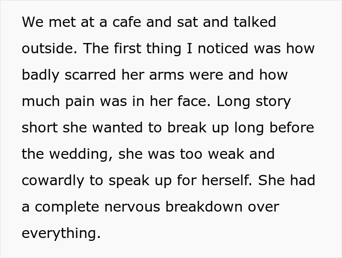 Man left without closure after fiancé disappears before wedding shares emotional story about her breakdown and pain.
