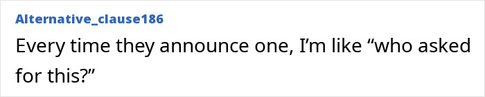 Text image showing a sarcastic comment about remakes, referencing expert views on what happened to Disney&rsquo;s soulless productions.