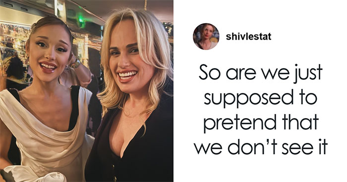 “Poor Girl”: People Notice Bizarre Detail In Photo Of Ariana Grande And Rebel Wilson