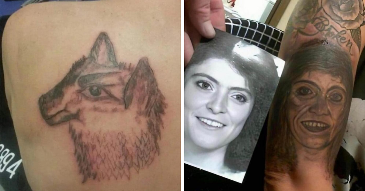 50 Tattoo Fails That Prove Not Every Idea Belongs On Skin