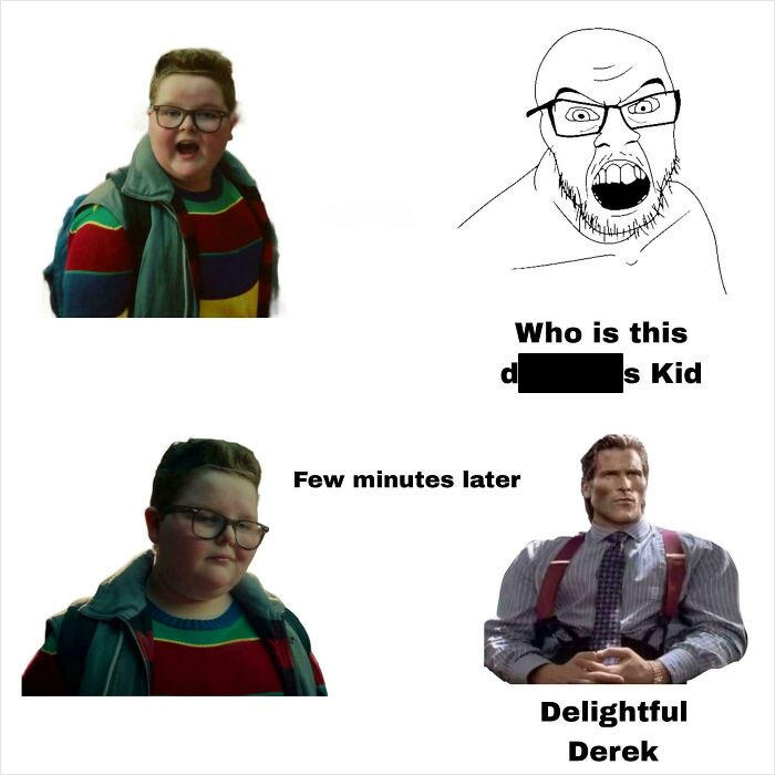 Funny Stranger Things memes featuring character comparisons and humorous expressions in a comic-style format.