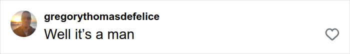 Comment on social media reading Well it&rsquo;s a man, related to high school teacher&rsquo;s costume photos sparking outrage among parents.