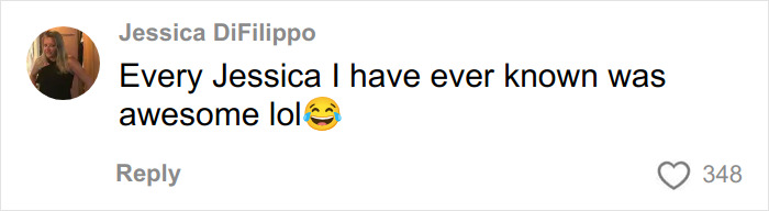 Screenshot of a social media comment with a user praising Jessicas, related to Gen Z naming rude millennial women in the Karen era. Screenshot of a social media comment with a user praising Jessicas, related to Gen Z naming rude millennial women in the Karen era.