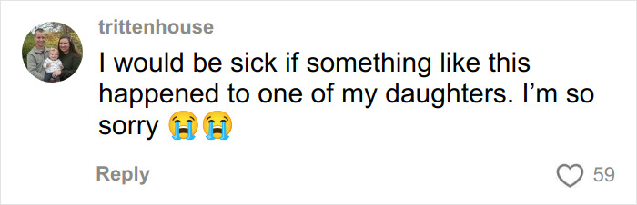 Comment expressing sympathy for a friend of NYU shove victim who helped release viral video exposing serial creep.