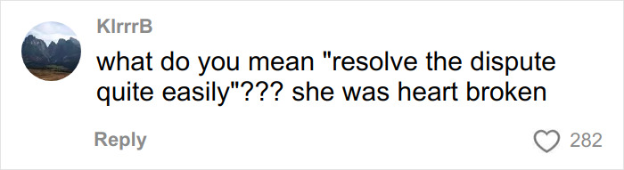 Screenshot of a social media comment reacting to Timothée Chalamet’s misread in Love Actually with over 280 likes. Screenshot of a social media comment reacting to Timothée Chalamet’s misread in Love Actually with over 280 likes.