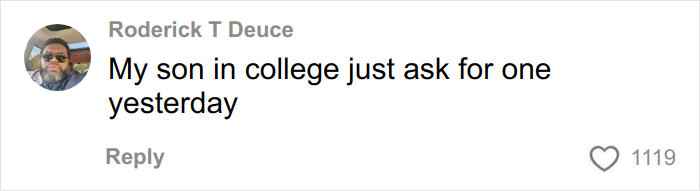 Comment on social media from a user discussing young Black men participating in a new trend and transforming their looks.