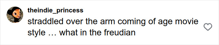 Comment on social media post discussing a mother-son photoshoot that sparked a heated parenting debate.