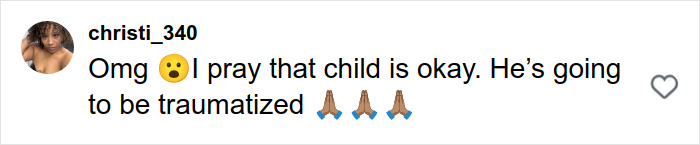 Comment expressing concern and prayer for toddler&rsquo;s safety after pit bull attack on busy Manhattan street.