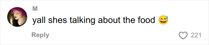 Social media comment humorously reacting to a woke user's post about decolonized Christmas traditions. Social media comment humorously reacting to a woke user's post about decolonized Christmas traditions.