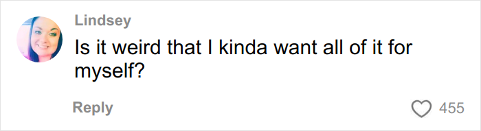 Comment from Lindsey expressing she wants the entire Christmas gift haul for daughter for herself, sparking backlash discussion. Comment from Lindsey expressing she wants the entire Christmas gift haul for daughter for herself, sparking backlash discussion.