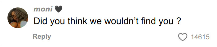 Social media comment on a viral racist Cinnabon worker video, questioning accountability with high engagement. Social media comment on a viral racist Cinnabon worker video, questioning accountability with high engagement.
