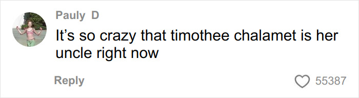Comment on social media discussing backlash over Kourtney Kardashian and Travis Barker's intimate gift to his daughter.