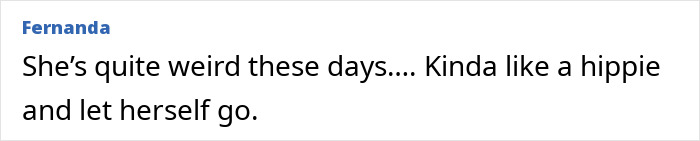 Text comment about sister, related to Jason Bateman, raising eyebrows with a remark expressing she&rsquo;s acting weird and like a hippie.