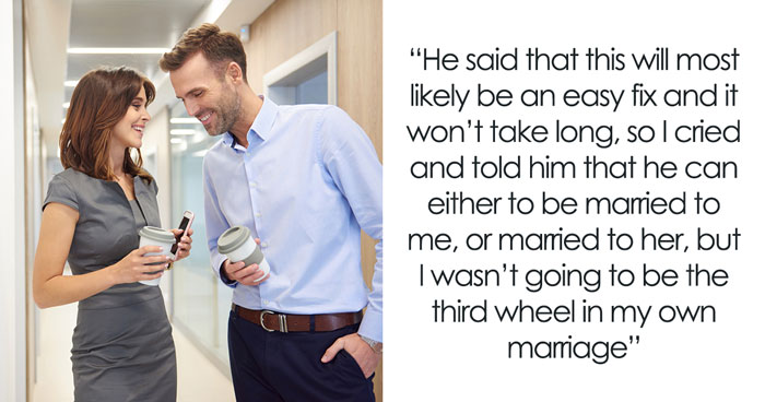 Wife Tired Of Sharing Her Husband With His Work-Wife, Finally Gives Him A “Her Or Me” Ultimatum