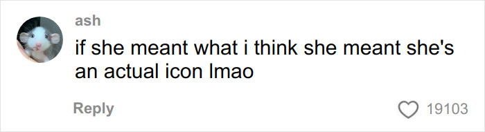 Alt text: Social media comment praising Jennifer Lawrence, related to fans discussing her mocking Leonardo DiCaprio&rsquo;s dating history.
