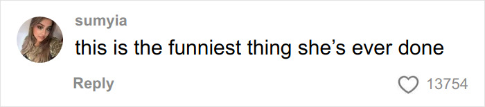 Screenshot of a social media comment praising Jennifer Lawrence&rsquo;s funniest moment, related to fans mocking DiCaprio&rsquo;s dating history.