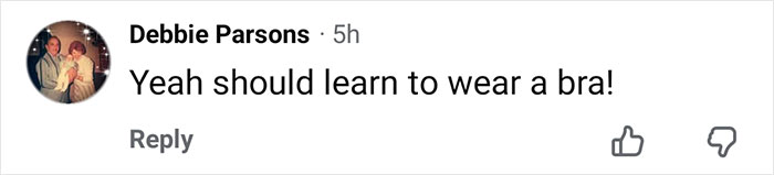 Screenshot of a social media comment reacting to Kate Hudson's dress, highlighting fan frenzy over a spotted detail. Screenshot of a social media comment reacting to Kate Hudson's dress, highlighting fan frenzy over a spotted detail.