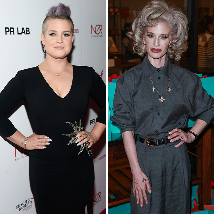 Kelly Osbourne and Sharon Osbourne at separate events, highlighting Kelly’s heartbreaking weight loss transformation. Kelly Osbourne and Sharon Osbourne at separate events, highlighting Kelly’s heartbreaking weight loss transformation.