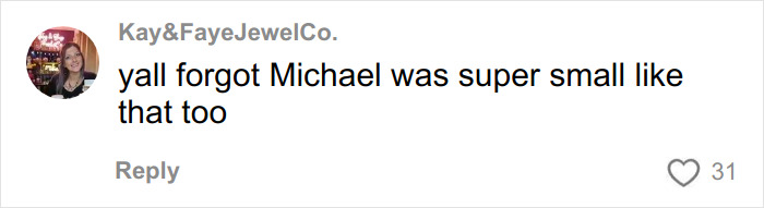 Screenshot of a social media comment discussing La Toya Jackson's alarmingly slim appearance and possible health issues.