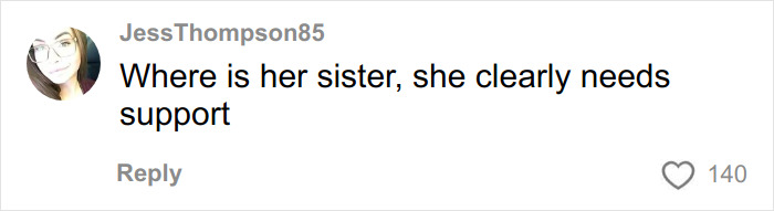 Social media comment expressing concern and support for La Toya Jackson's alarmingly slim appearance amid possible health issues.