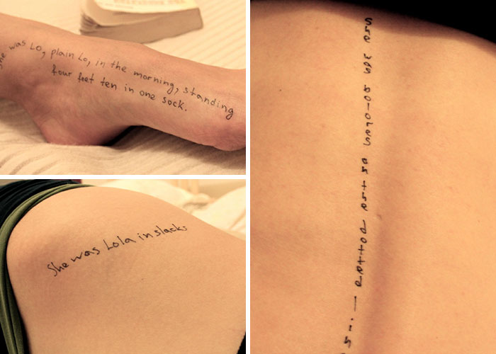Close-up of photos showing women marked with disturbing messages written on their skin from new Epstein files. Close-up of photos showing women marked with disturbing messages written on their skin from new Epstein files.